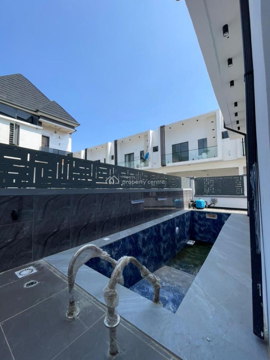 Luxury 5 Bedroom Fully Detached Duplex with Bq & Swimming Pool, Luxury 5 Bedroom Fully Detached Duplex with Bq & Swimming Pool, Ikota, Lekki, Lagos, Detached Duplex for Sale