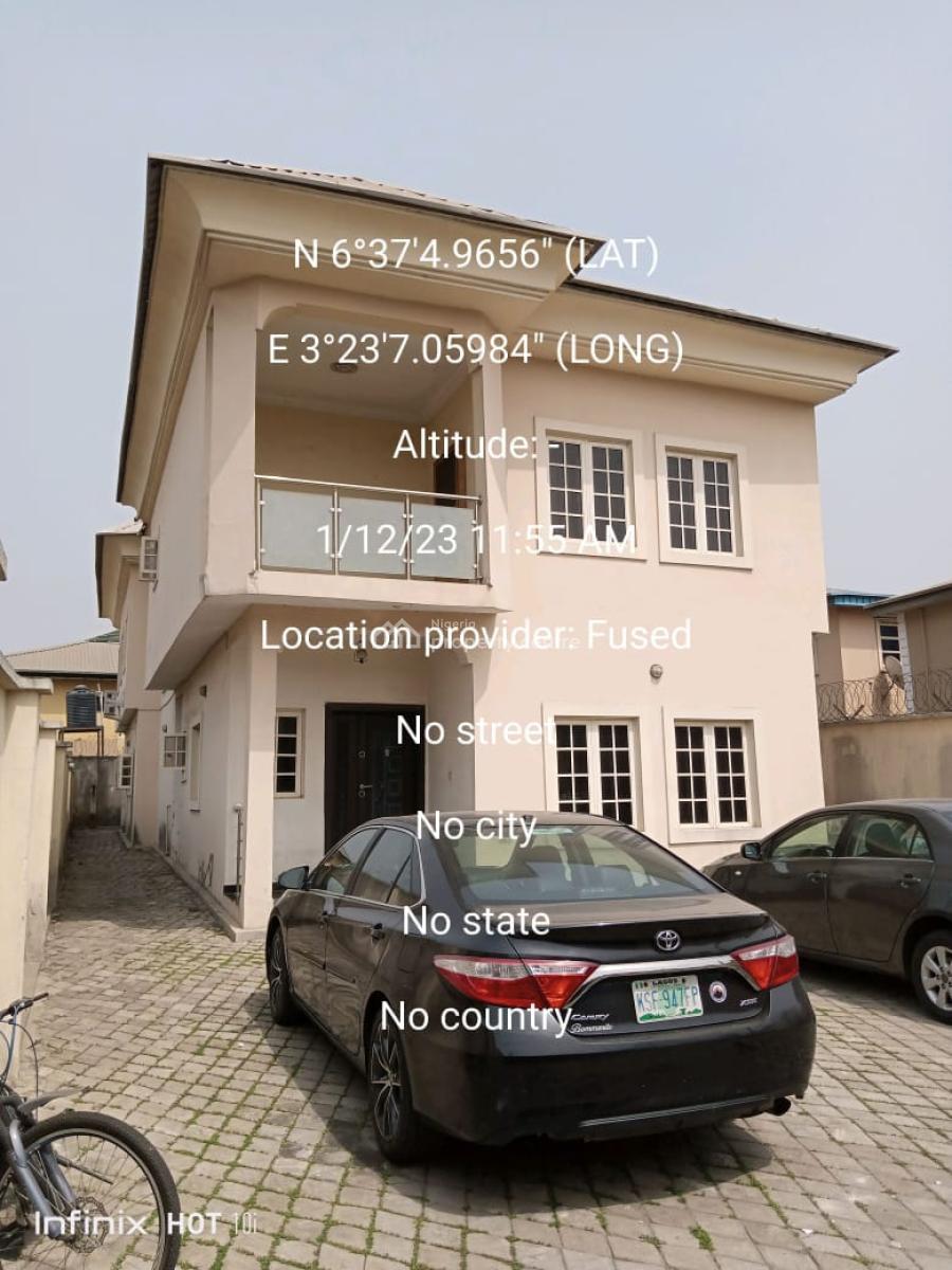 Clean 5 Bedroom Detached Duplex, Folasade Close., Gra Phase 2, Magodo, Lagos, Detached Duplex for Rent