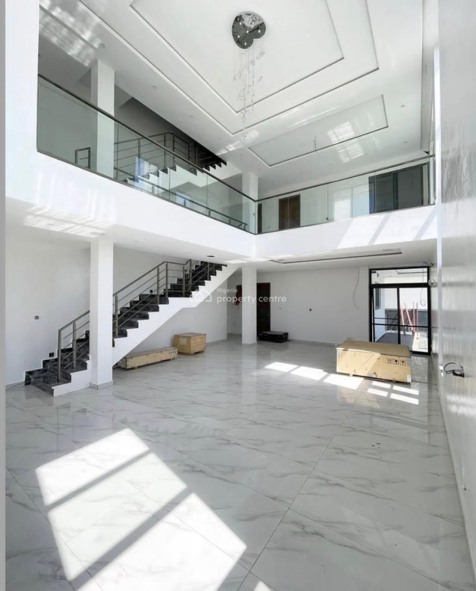 Contemporary 5 Bedroom Fully Detach Duplex with Bq, Pool, Gym & Cinema, Ikate, Lekki, Lagos, Detached Duplex for Sale