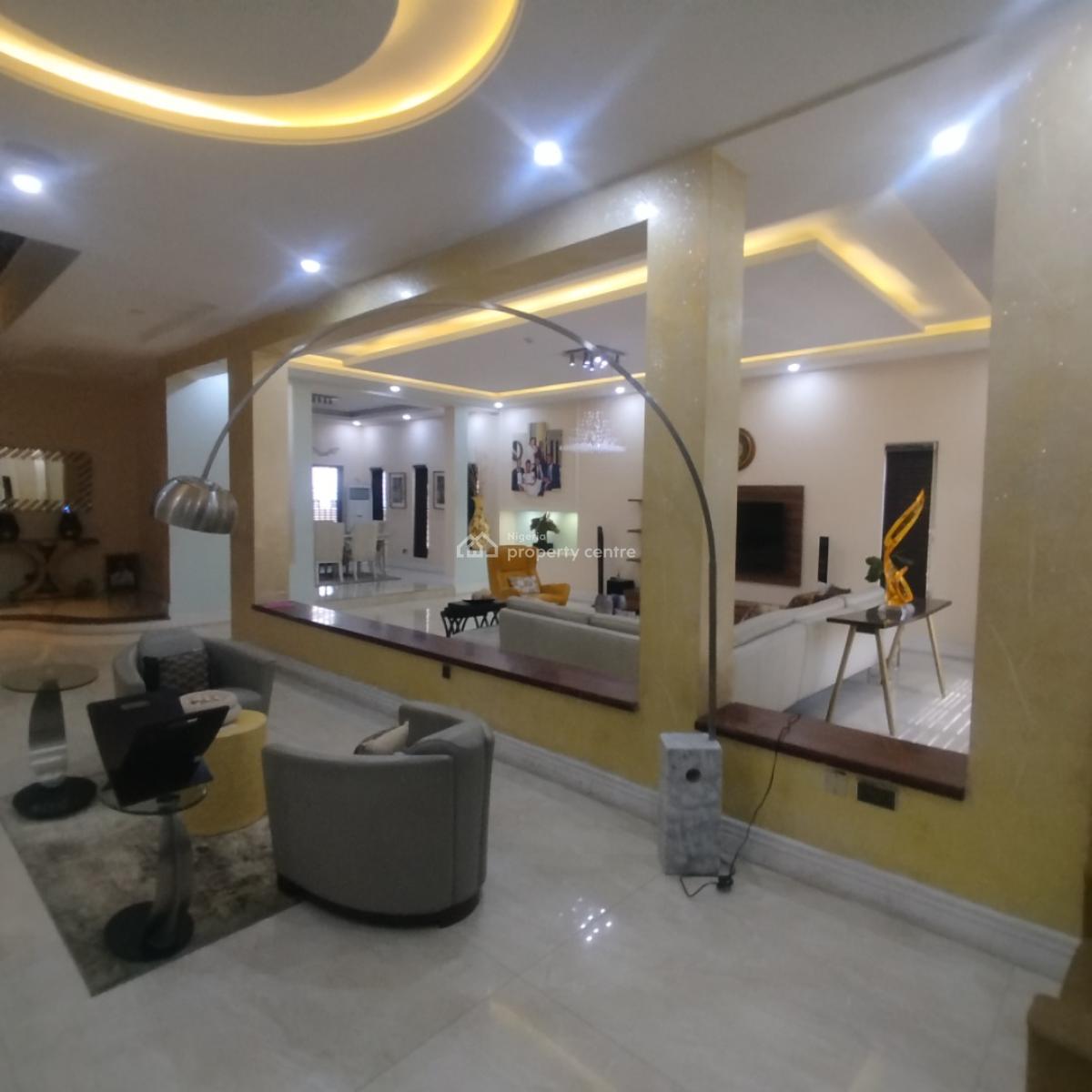 Luxury 6 Bedroom Fully Detached Duplex with Bq and Swimming Pool, Pinnock Beach Estate, Osapa, Lekki, Lagos, Detached Duplex for Sale