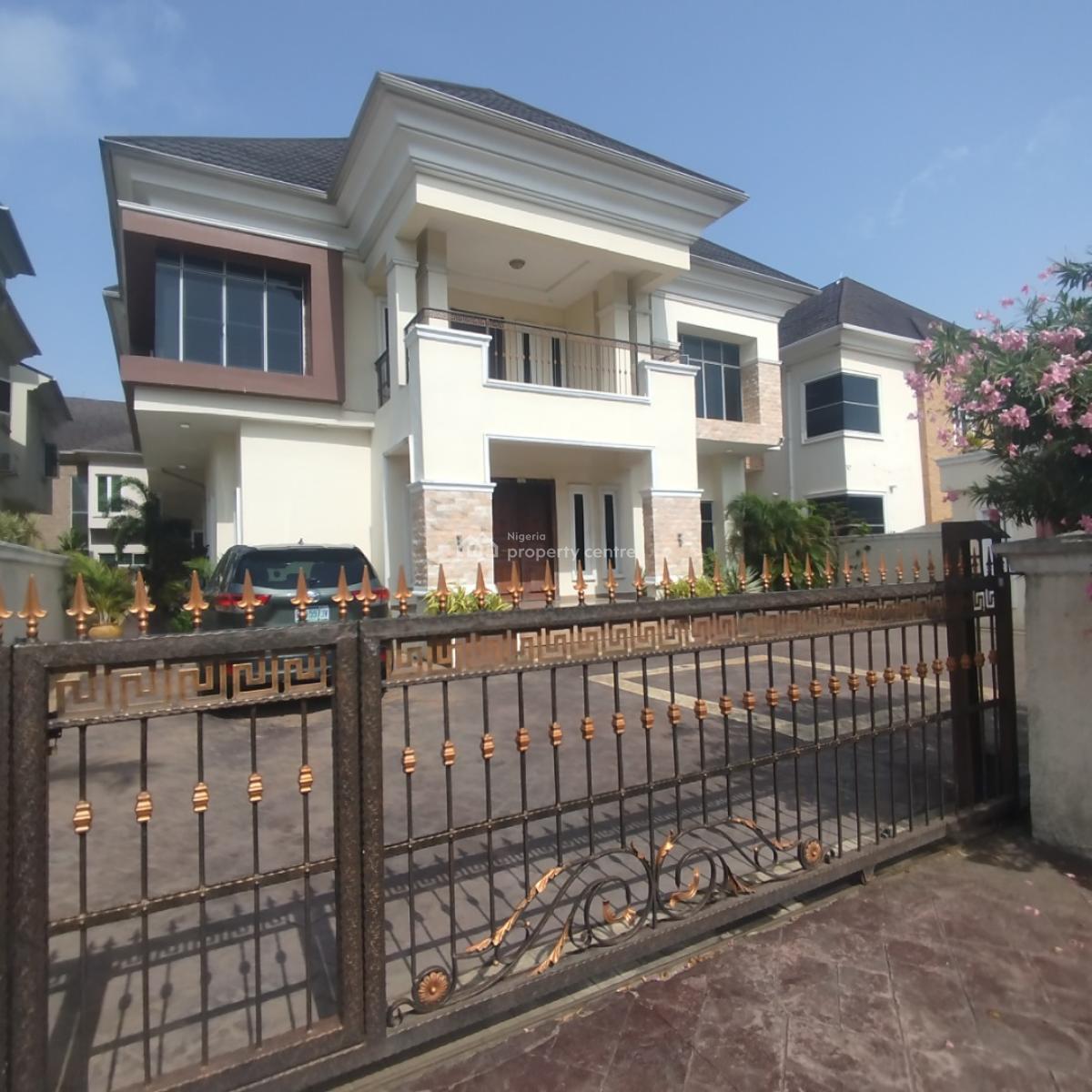 Luxury 6 Bedroom Fully Detached Duplex with Bq and Swimming Pool, Pinnock Beach Estate, Osapa, Lekki, Lagos, Detached Duplex for Sale