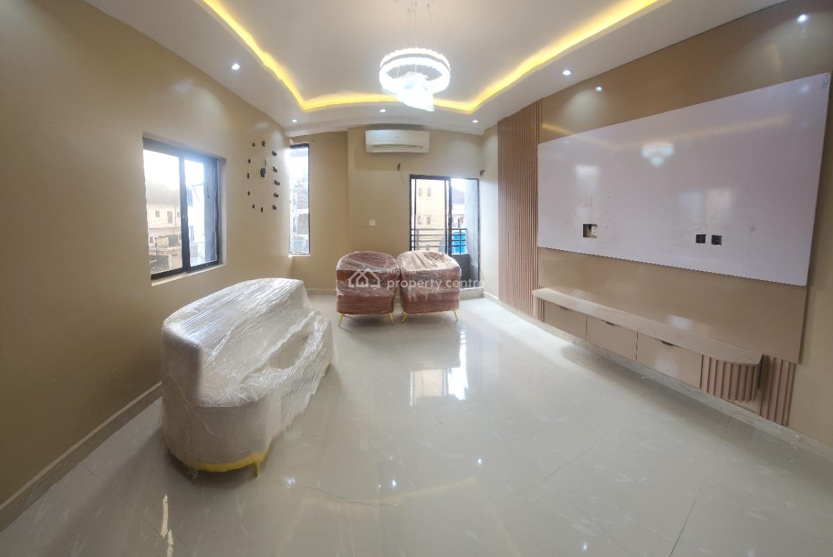 Elegant One Bedroom Apartment - Furnishing Ongoing, Buc Apartment, 7, Saki Close, Agungi, Osapa, Lekki, Lagos, Mini Flat (room and Parlour) for Rent