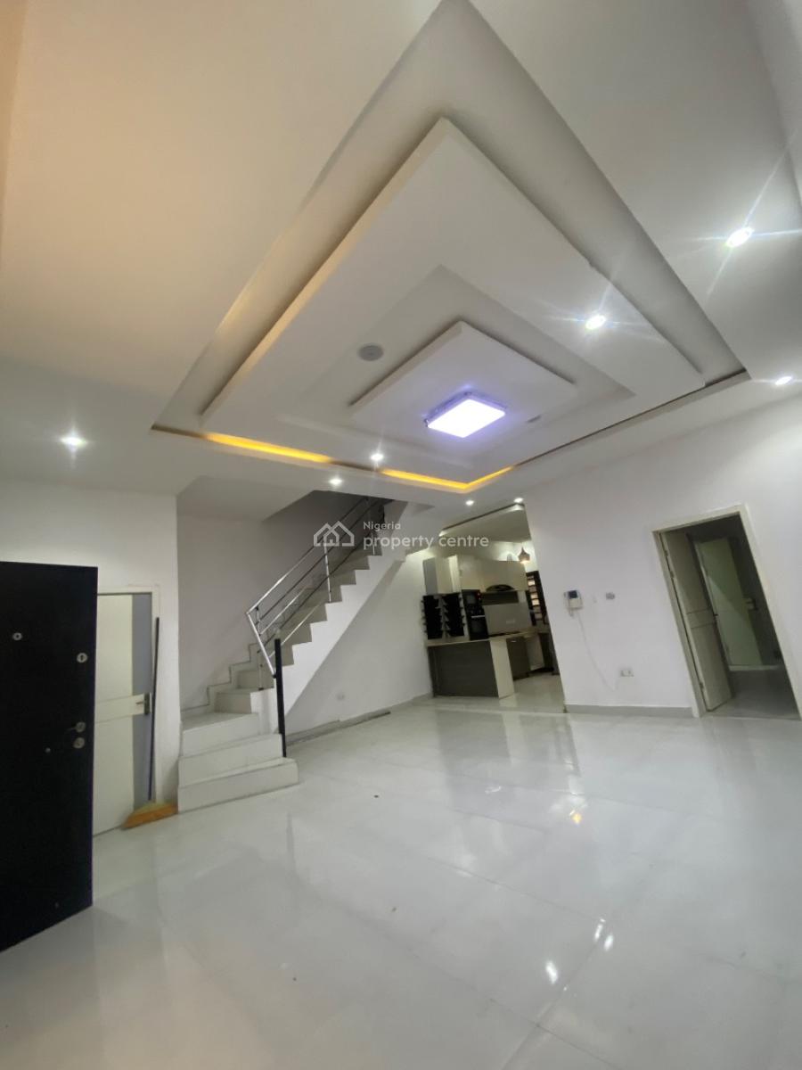 Tastefully Built Spacious 4 Bedroom Duplex, Lekki Palm City Estate Ado Road Ajah., Ajah, Lagos, Terraced Duplex for Rent
