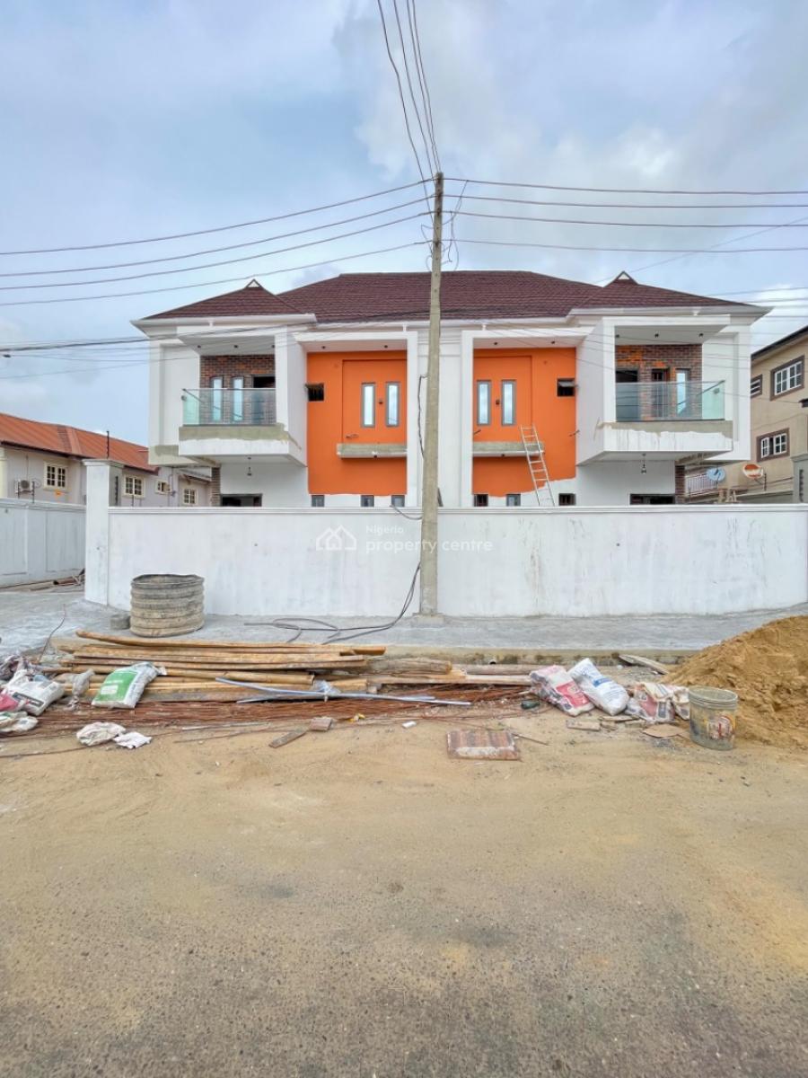 Contemporary 4 Bedrooms Semi Detached -duplex House + Bq, Gra Phase 1, Magodo, Lagos, Semi-detached Duplex for Sale