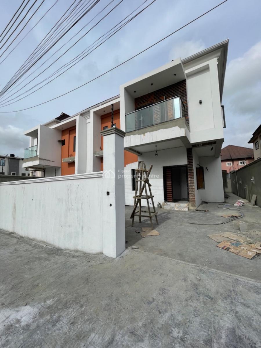 Contemporary 4 Bedrooms Semi Detached -duplex House + Bq, Gra Phase 1, Magodo, Lagos, Semi-detached Duplex for Sale