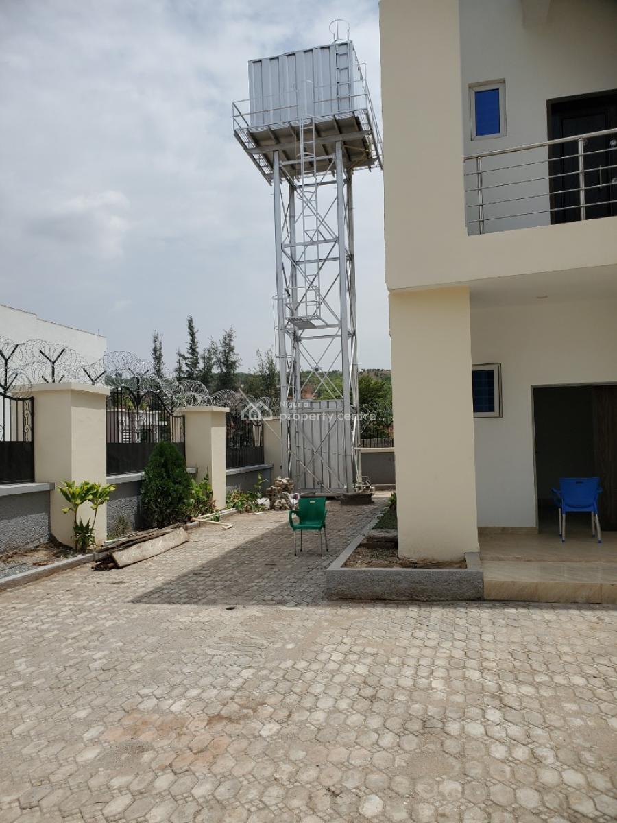 Luxury & Newly Built 5-bedroom Terrace Duplex with Detached Bq, Guzape District, Abuja, Terraced Duplex for Rent