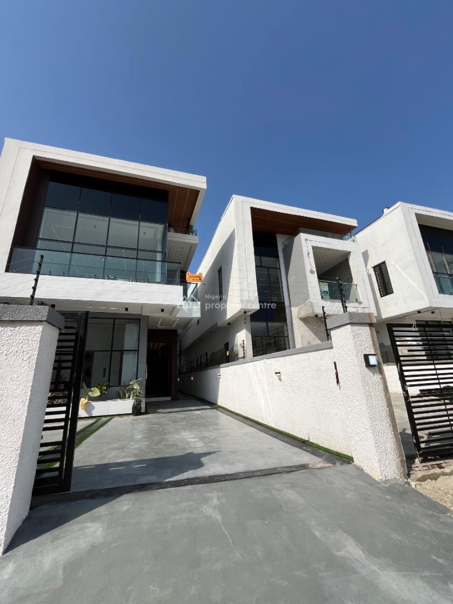 5 Bedroom Fully Detached Duplex with Bq,pool and in House Gym, Ajah, Lagos, Detached Duplex for Sale
