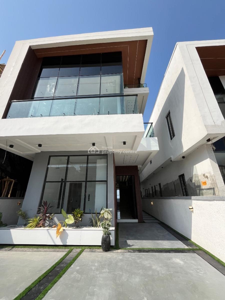 5 Bedroom Fully Detached Duplex with Bq,pool and in House Gym, Ajah, Lagos, Detached Duplex for Sale