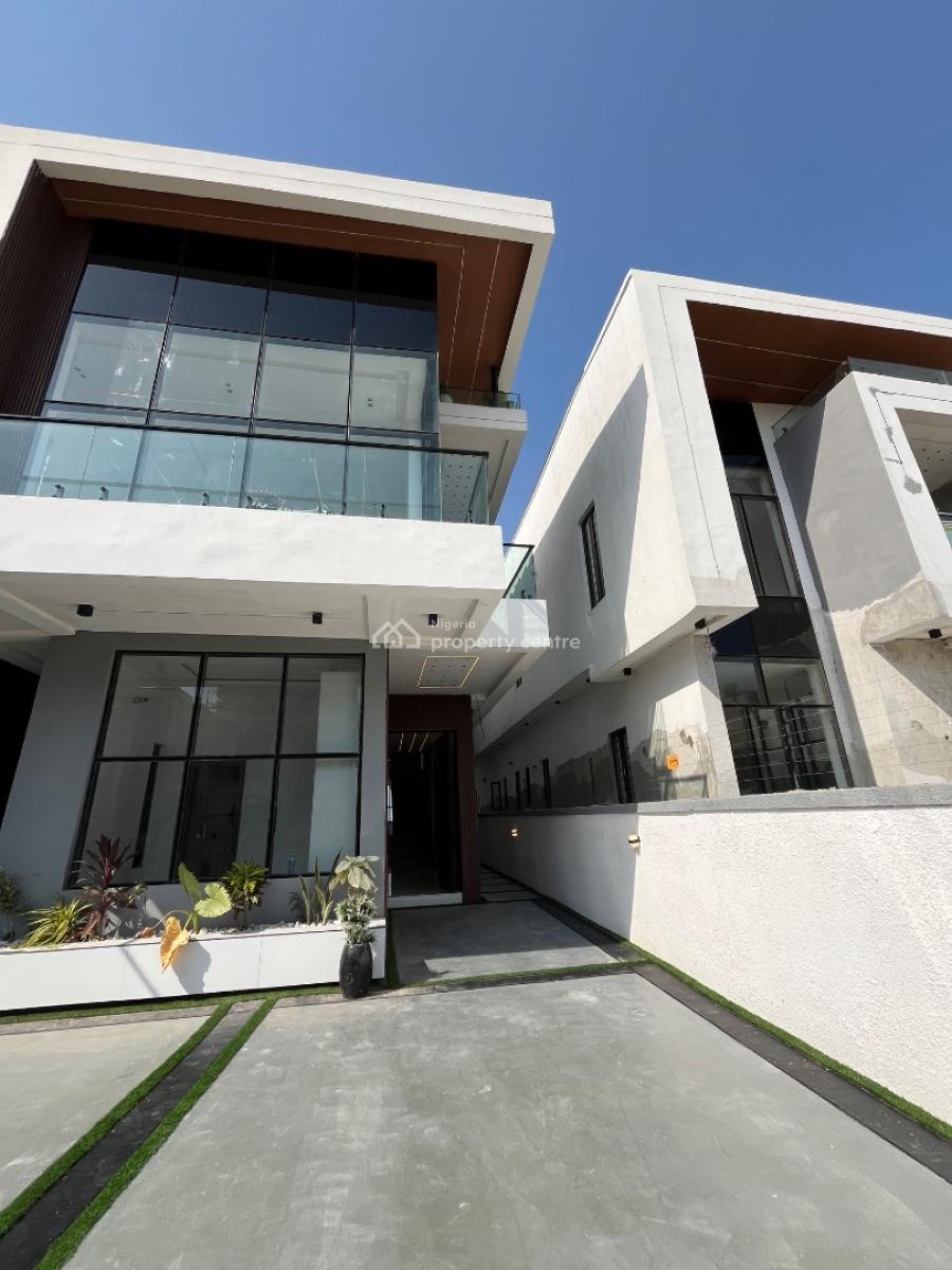 5 Bedroom Fully Detached Duplex with Bq,pool and in House Gym, Ajah, Lagos, Detached Duplex for Sale