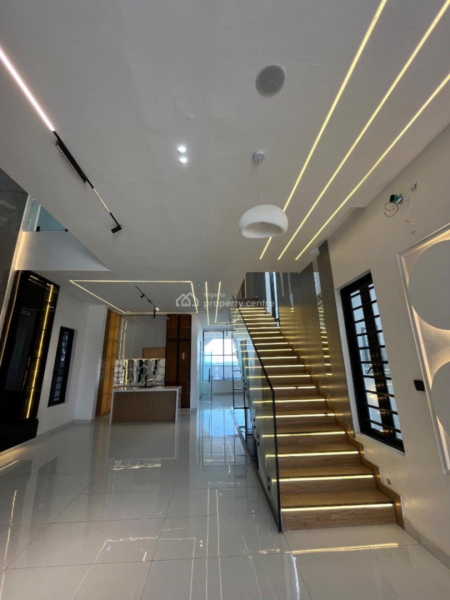 5 Bedroom Fully Detached Duplex with Bq,pool and in House Gym, Ajah, Lagos, Detached Duplex for Sale