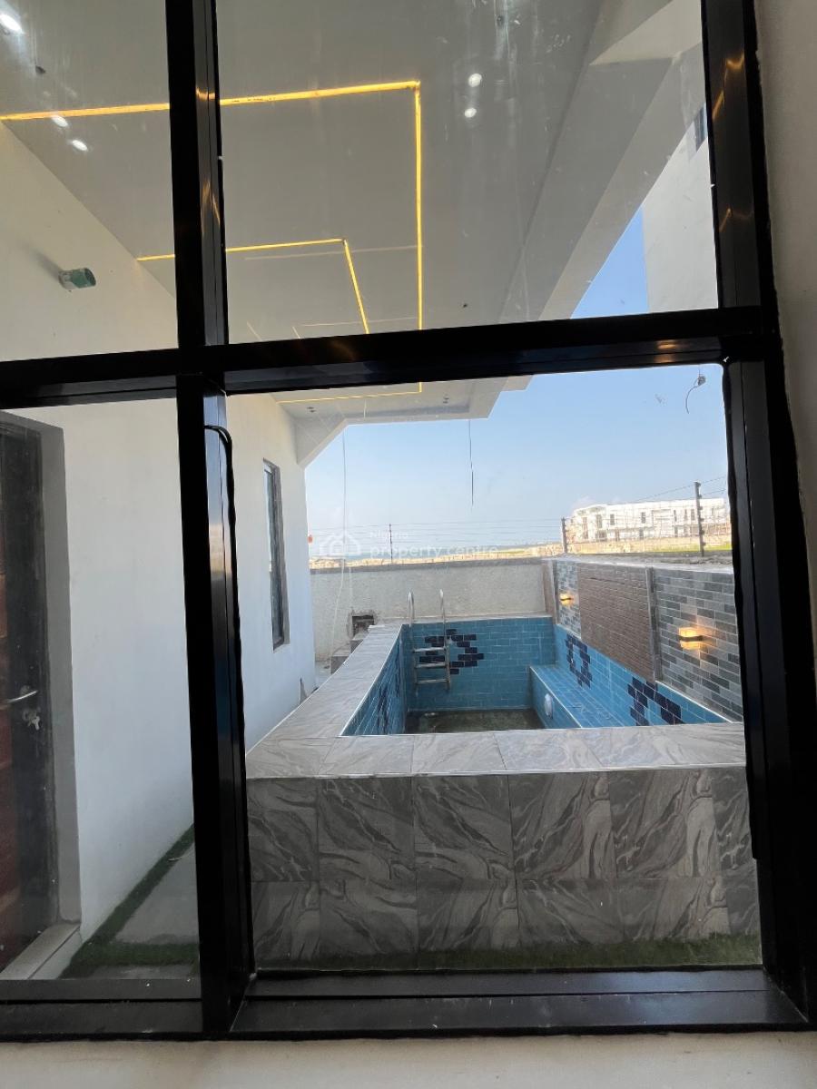 5 Bedroom Fully Detached Duplex with Bq,pool and in House Gym, Ajah, Lagos, Detached Duplex for Sale