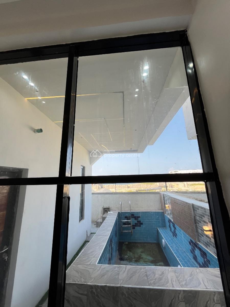 5 Bedroom Fully Detached Duplex with Bq,pool and in House Gym, Ajah, Lagos, Detached Duplex for Sale