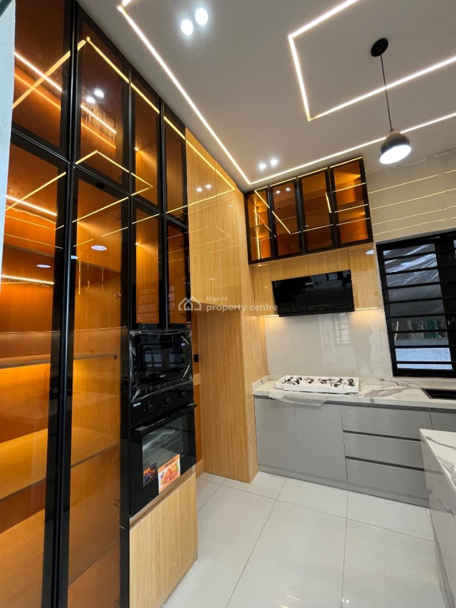 5 Bedroom Fully Detached Duplex with Bq,pool and in House Gym, Ajah, Lagos, Detached Duplex for Sale