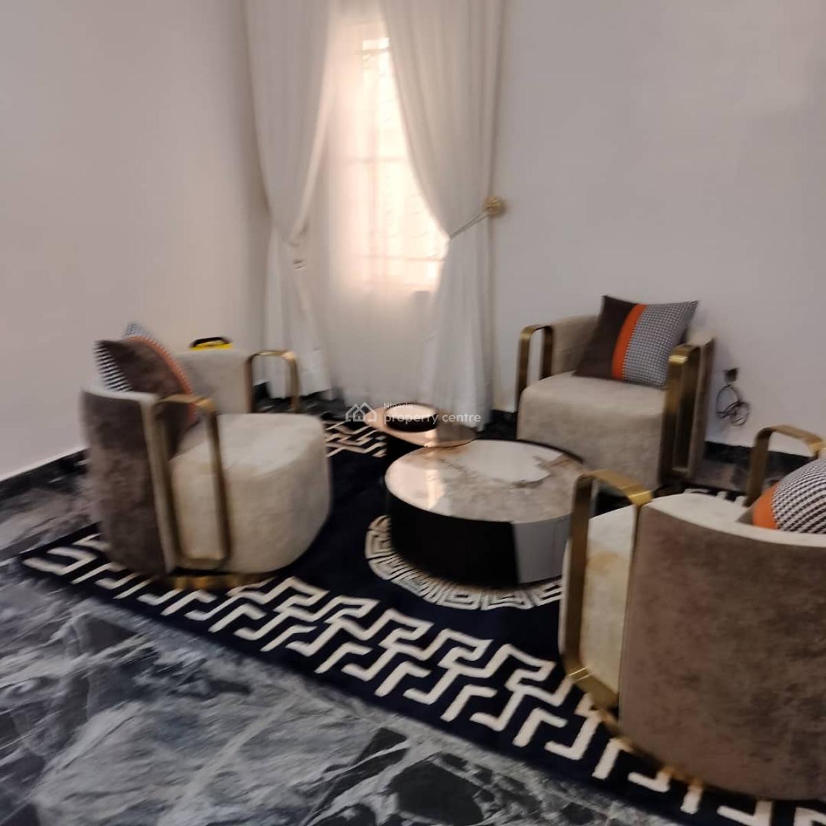 5 Bedrooms Stand Alone Fully Furnished Duplex with Separate 2 Rooms Bq, Guzape District, Abuja, Detached Duplex for Sale