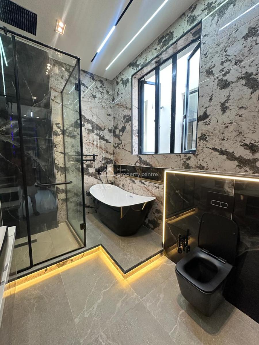 Ultra Luxury Spacious 5 Bedroom Fully Detached Duplex + Bq & Pool, 2nd Toll Gate, Lekki, Lagos, Detached Duplex for Sale