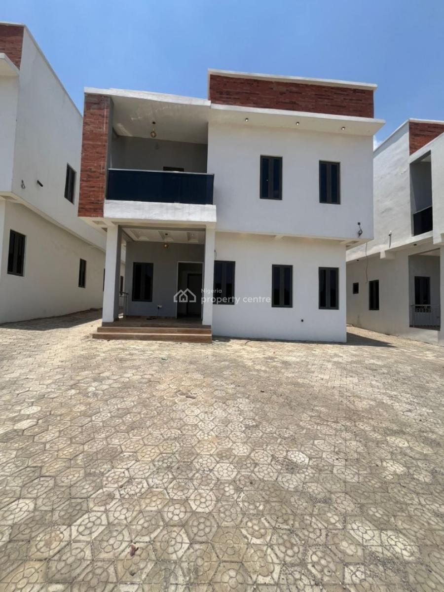New 4 Bedroom Detached Duplex + Bq in a Serene Secured Environment., Guzape District, Abuja, Detached Duplex for Sale