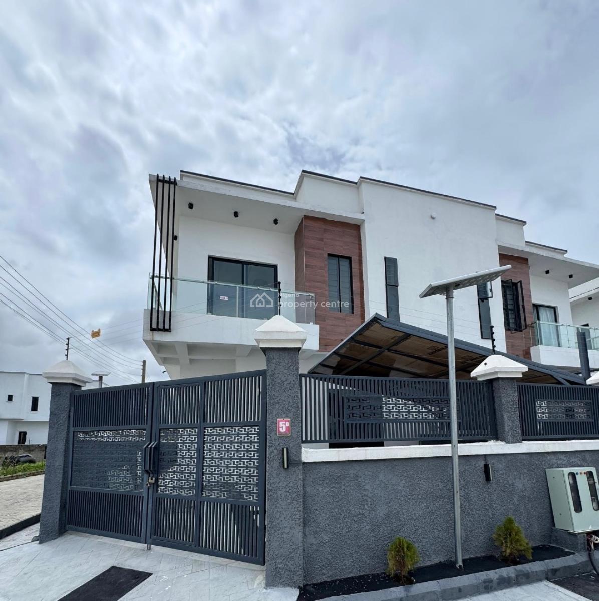 Brand-new 4-bedroom Semi-detached Duplex with Bq, Orchid, Lekki, Lagos, Semi-detached Bungalow for Rent