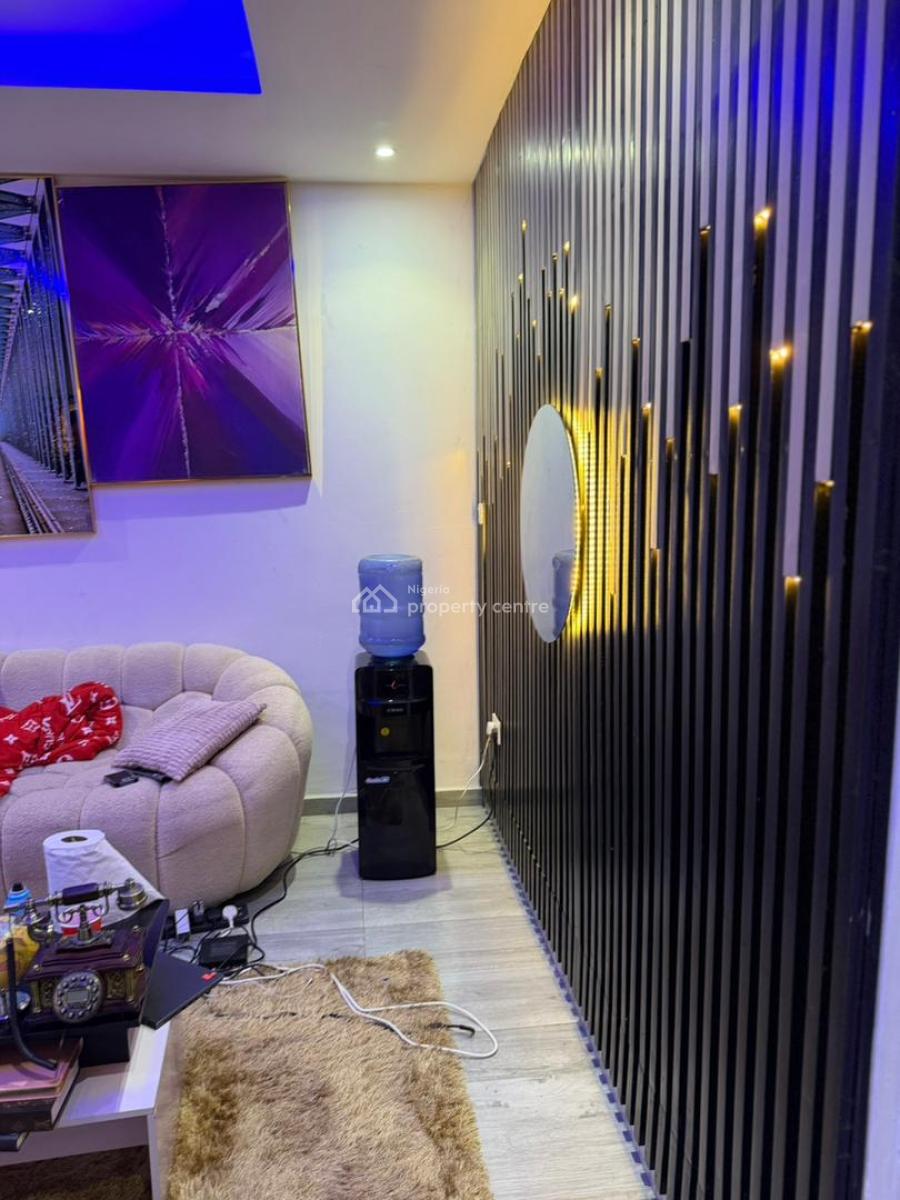 a Newly Built 1 Bedroom Partly Furnished Block of Flat, Aso Vila, Asokoro District, Abuja, Mini Flat (room and Parlour) for Rent