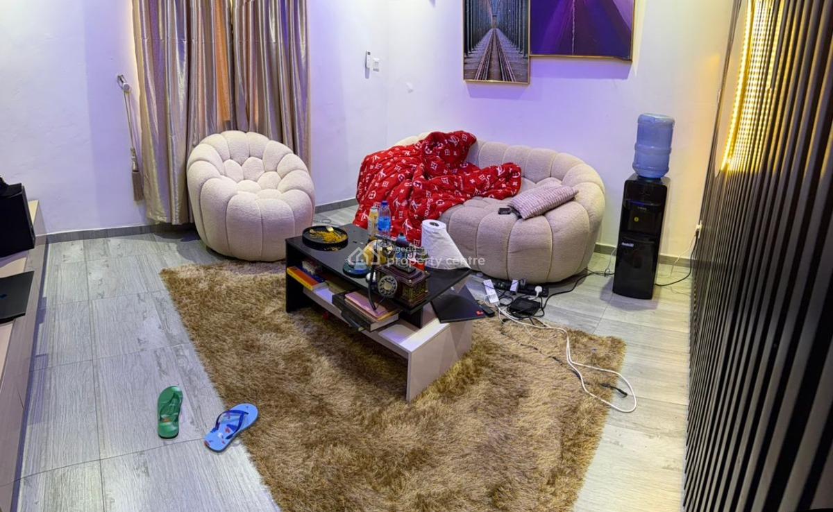 a Newly Built 1 Bedroom Partly Furnished Block of Flat, Aso Vila, Asokoro District, Abuja, Mini Flat (room and Parlour) for Rent