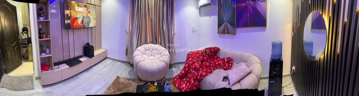 a Newly Built 1 Bedroom Partly Furnished Block of Flat, Aso Vila, Asokoro District, Abuja, Mini Flat (room and Parlour) for Rent