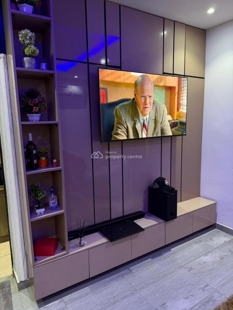 a Newly Built 1 Bedroom Partly Furnished Block of Flat, Aso Vila, Asokoro District, Abuja, Mini Flat (room and Parlour) for Rent