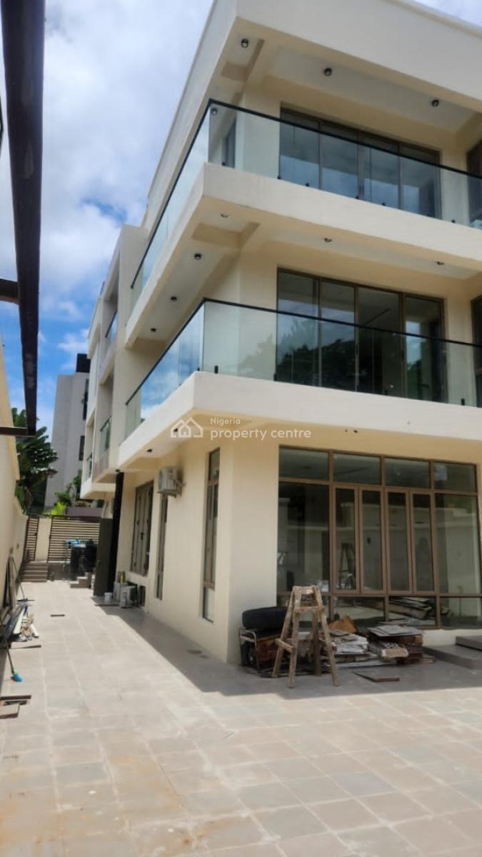 Newly Built 5-bedroom Semi-detached Duplex with Two Rooms Bq, Off Bourdilon Road, Ikoyi, Lagos, Semi-detached Duplex for Rent