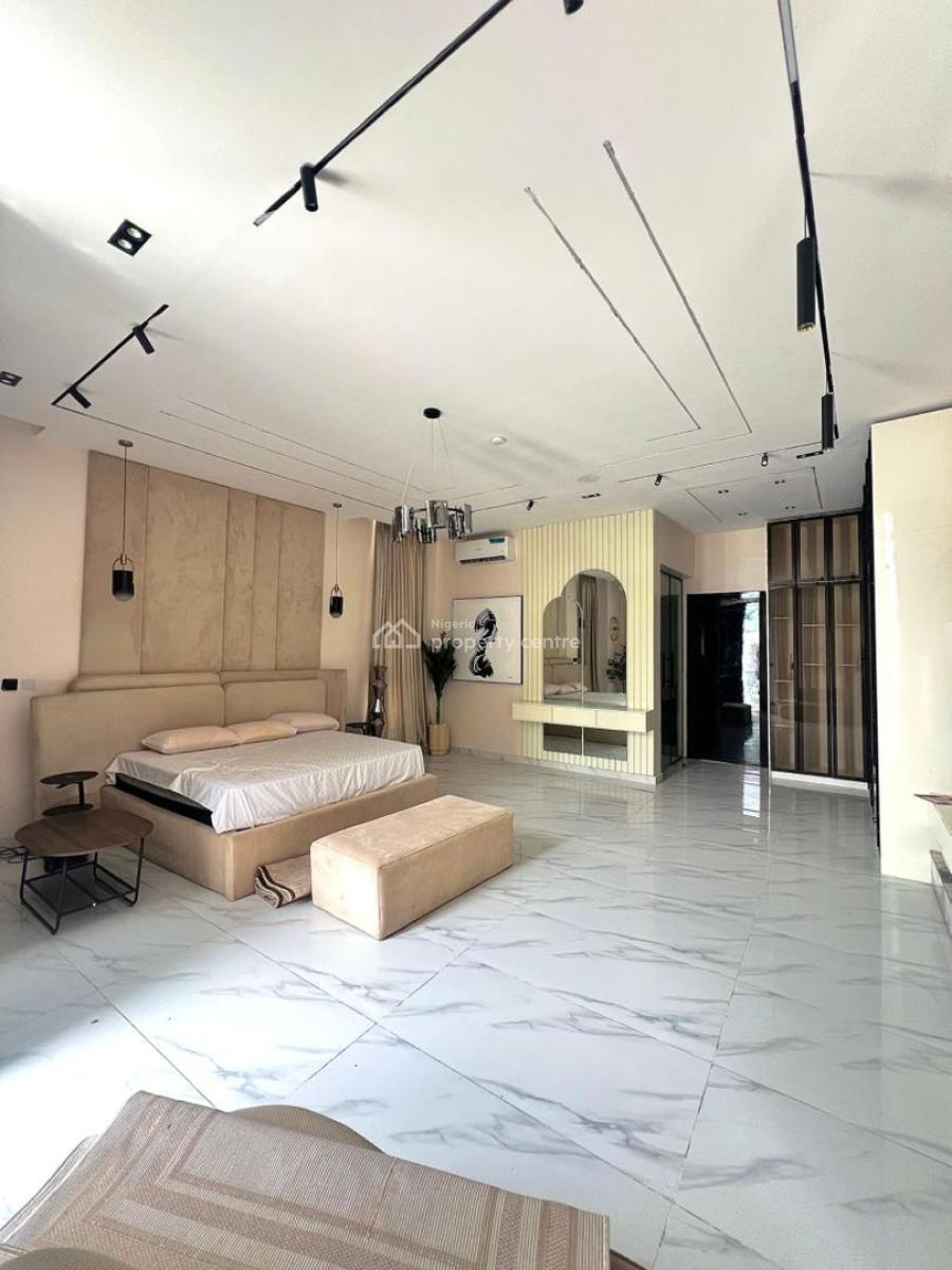 Furnished 5-bedroom Fully Detached House + Bq & Swimming Pool, Chevron, Lekki, Lagos, Detached Duplex for Sale