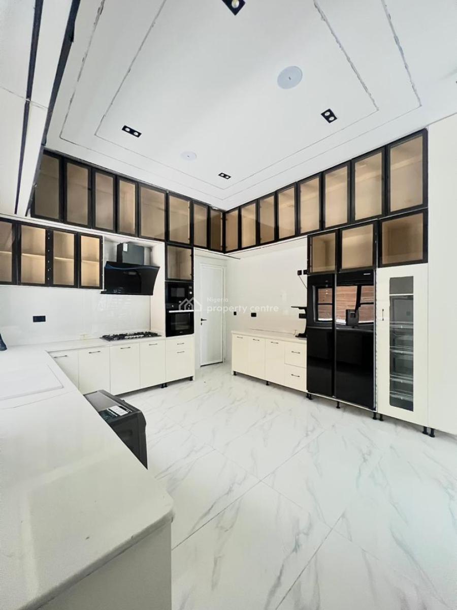 Furnished 5-bedroom Fully Detached House + Bq & Swimming Pool, Chevron, Lekki, Lagos, Detached Duplex for Sale