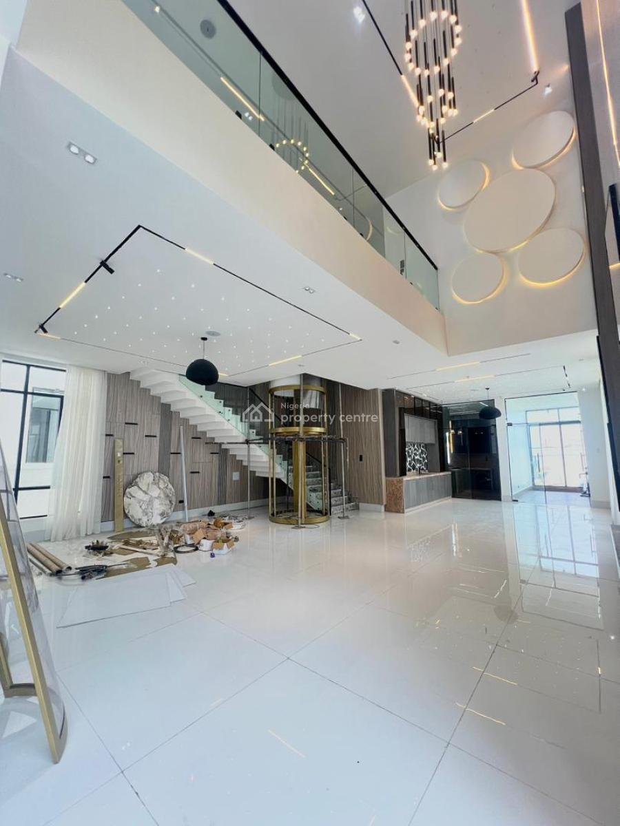 Luxury 6-bedroom Fully Detached House + Bq and Pool, Chevron, Lekki, Lagos, Detached Duplex for Sale