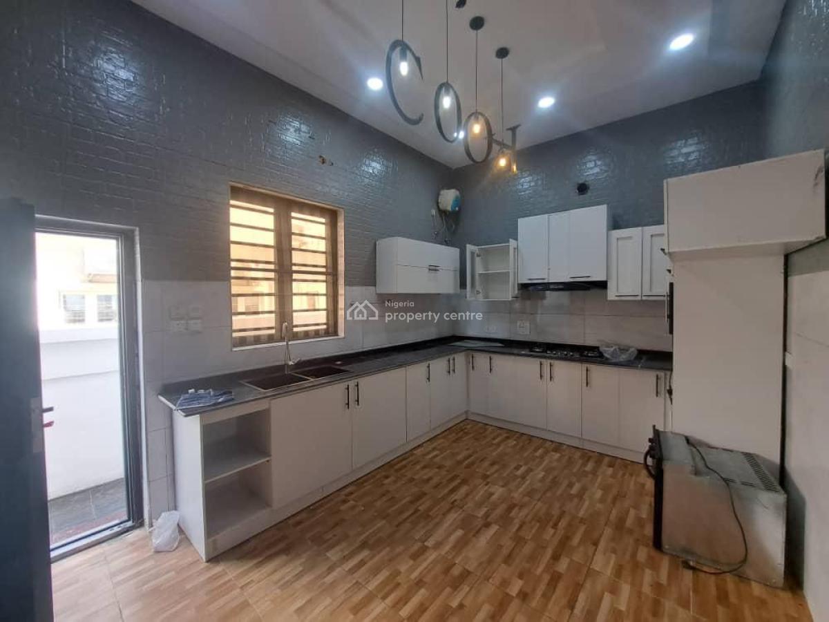 Luxury 4 Bedroom Semi Datched Duplex with Bq, Chevron, Lekki, Lagos, Semi-detached Duplex for Rent