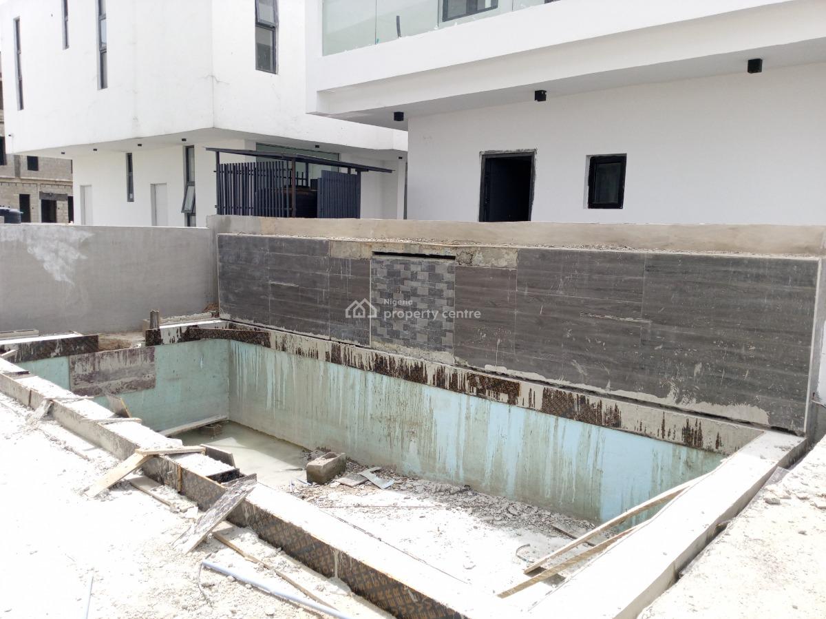 5 Bedroom Semi Detached with Pool, Ikate, Ikate, Lekki, Lagos, Semi-detached Duplex for Sale