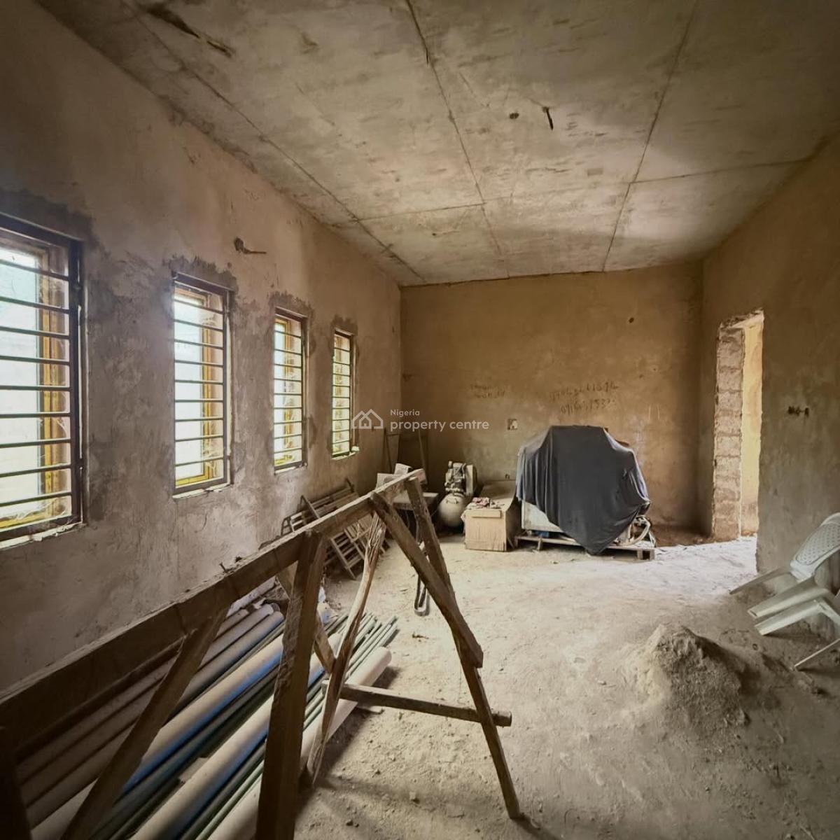 5 Bedroom Detached Duplex 1 Room Bq (semi Finished), Apo Resettlement, Apo, Abuja, Detached Duplex for Sale