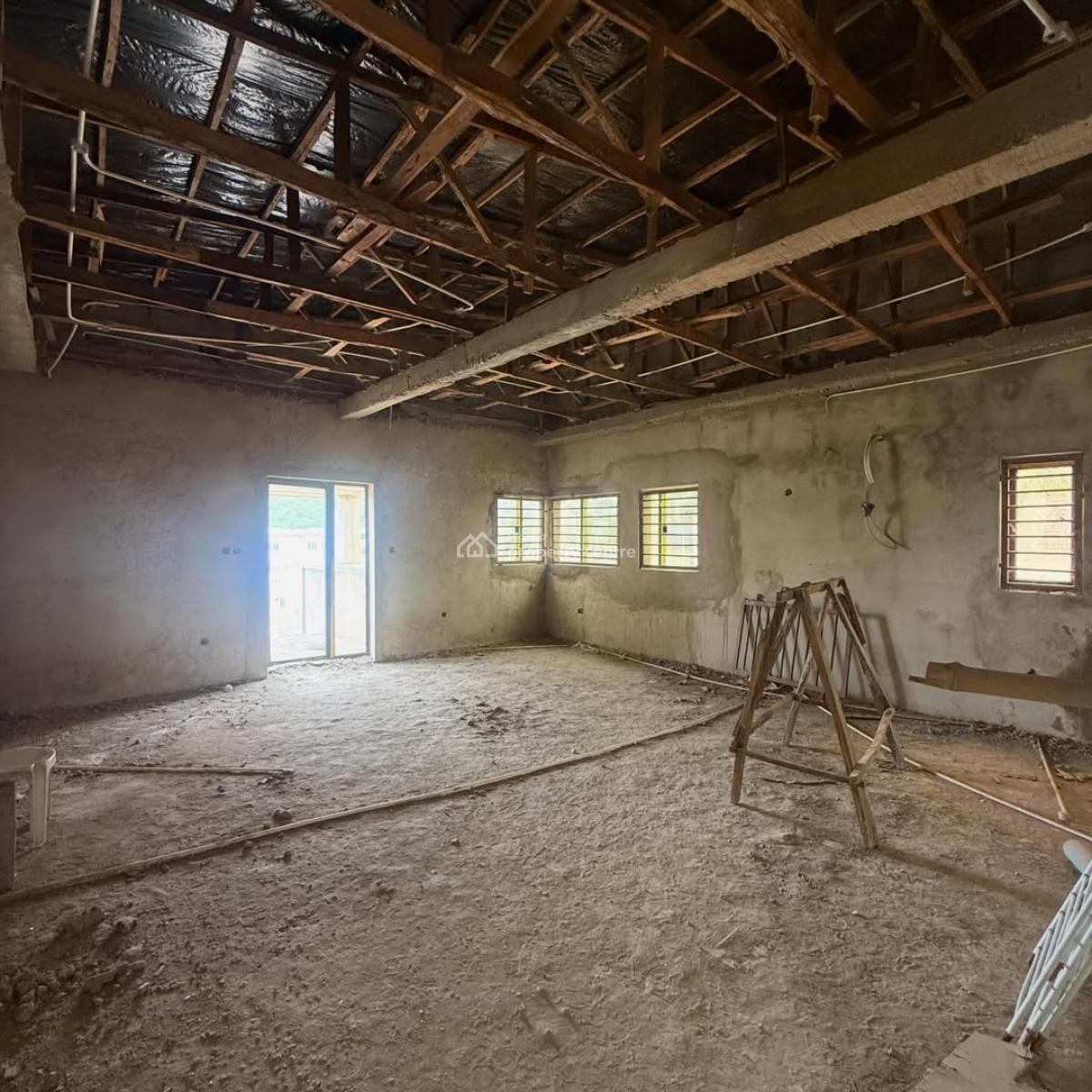 5 Bedroom Detached Duplex 1 Room Bq (semi Finished), Apo Resettlement, Apo, Abuja, Detached Duplex for Sale