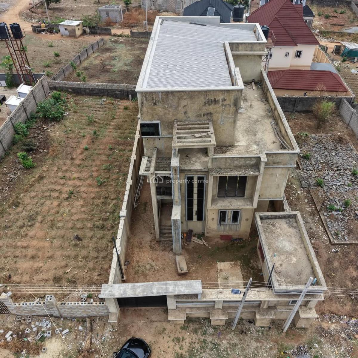 5 Bedroom Detached Duplex 1 Room Bq (semi Finished), Apo Resettlement, Apo, Abuja, Detached Duplex for Sale