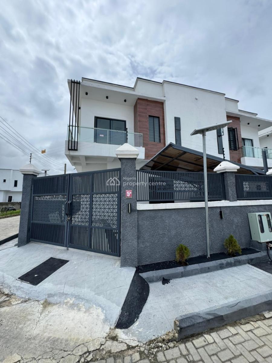 Brand-new 4 Bedroom Semi-detached Duplex with a Bq*, Orchid Road, Lekki, Lagos, Semi-detached Duplex for Rent