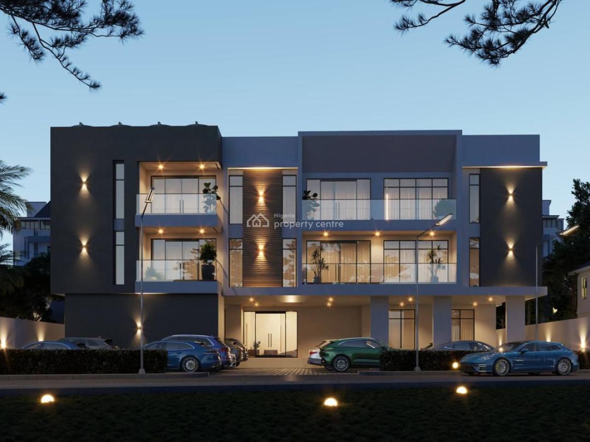 Spacious Massive Luxury 2 Bedroom Flat Off Plans, Estate Pinnock Osapa, Lekki Phase 1, Lekki, Lagos, Block of Flats for Sale