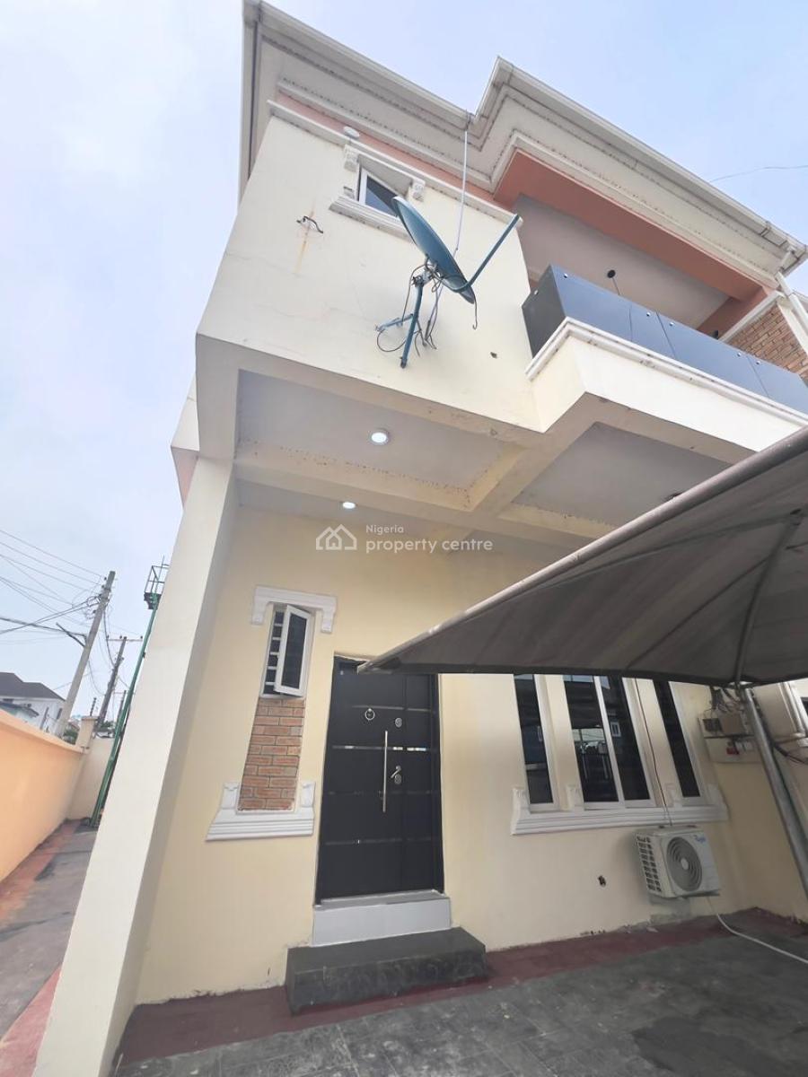 Lovely 4 Bedroom Fully Furnished Terrace Duplex in a Secure Estate, Ajah, Ajah, Lagos, Terraced Duplex for Rent