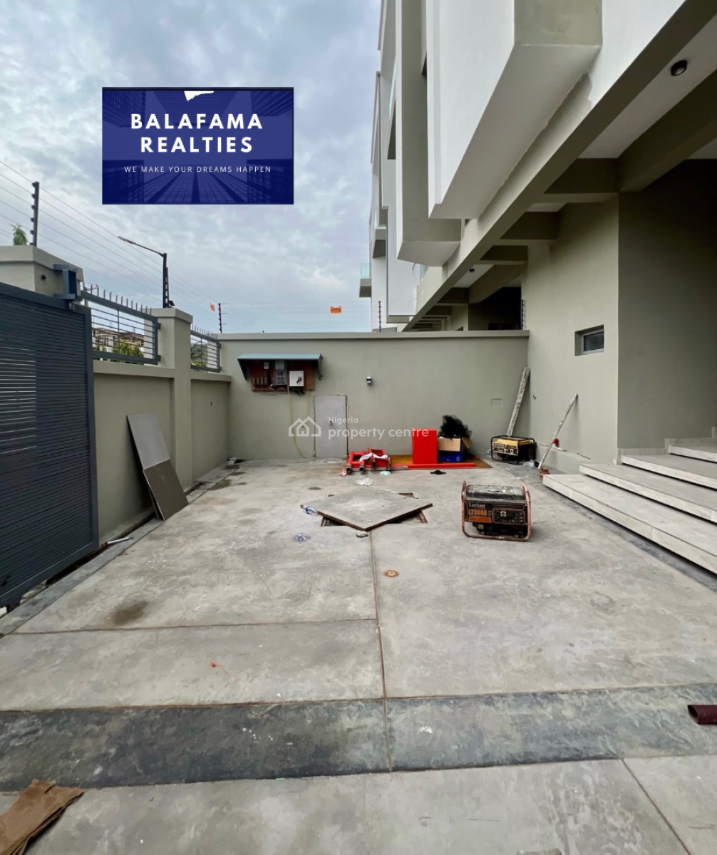 Luxury 3 Bedroom Terrace + Bq, Lekki Phase 1, Lekki, Lagos, Terraced Duplex for Sale