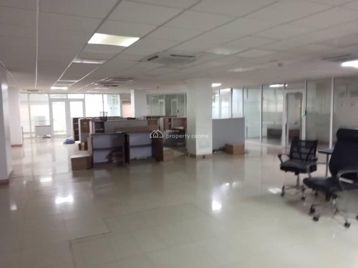 1146sqm Open Plan Office Space, Vi, Victoria Island (vi), Lagos, Commercial Property for Rent