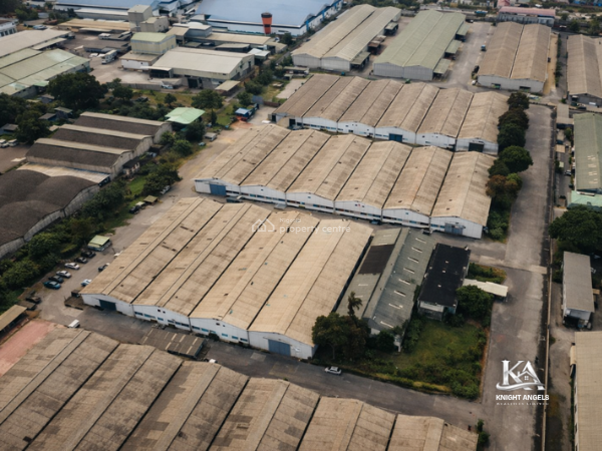 Prime Industrial Warehouse  on 51,640 Sqm Land, Apapa Oshodi Expressway, Isolo, Lagos, Warehouse for Sale