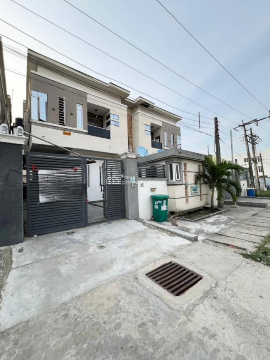 Lovely 4 Bedroom Semi Detached Duplex with Bq in a Secure Estate, Ologolo, Lekki, Lagos, Semi-detached Duplex for Rent
