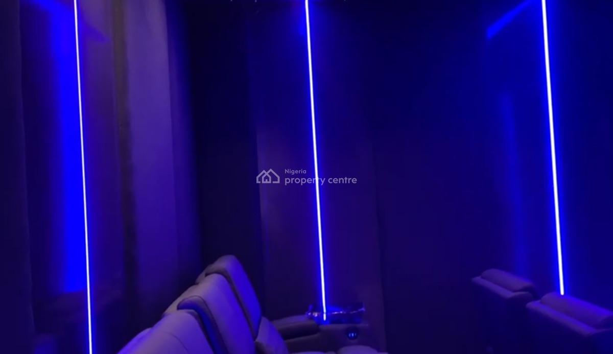 Beautifully Finished 5 Bedroom Smart Detached Duplex +pool,cinema & Gym, Hampton Bay Estates Beside Nicon Town, Ikate, Lekki, Lagos, Detached Duplex for Sale