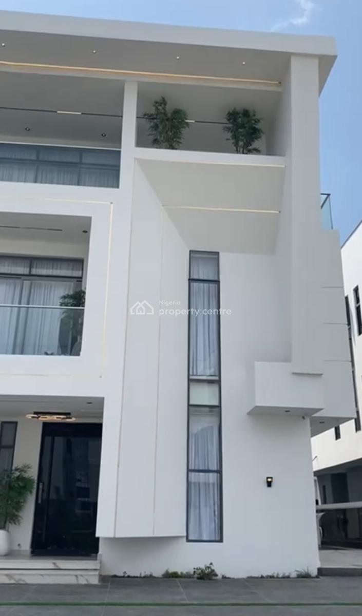Beautifully Finished 5 Bedroom Smart Detached Duplex +pool,cinema & Gym, Hampton Bay Estates Beside Nicon Town, Ikate, Lekki, Lagos, Detached Duplex for Sale
