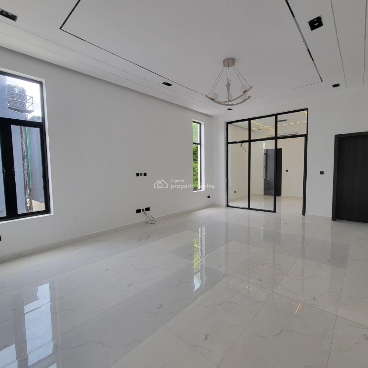 Gorgeous 5 Bedroom Duplex with a Bq and a Pool Within a Serene Estate, Chevron, Lekki, Lagos, Detached Duplex for Sale