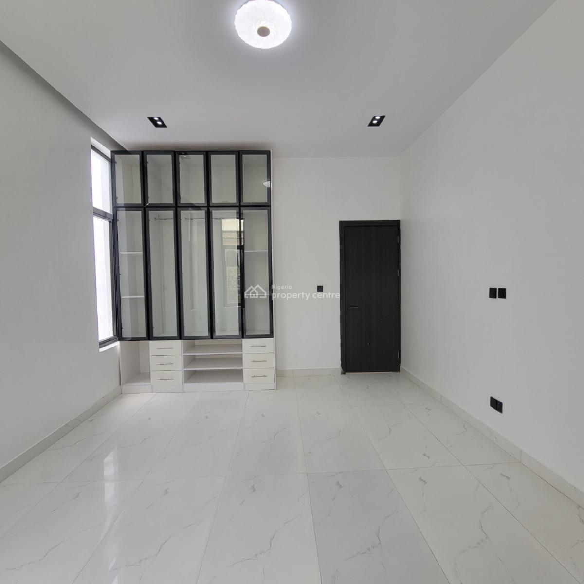 Gorgeous 5 Bedroom Duplex with a Bq and a Pool Within a Serene Estate, Chevron, Lekki, Lagos, Detached Duplex for Sale