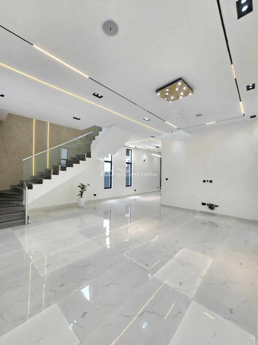 Luxury 5 Bedroom Fully Detached Duplex with Bq, Pool, Gym, Chevron, Lekki, Lagos, Detached Duplex for Sale