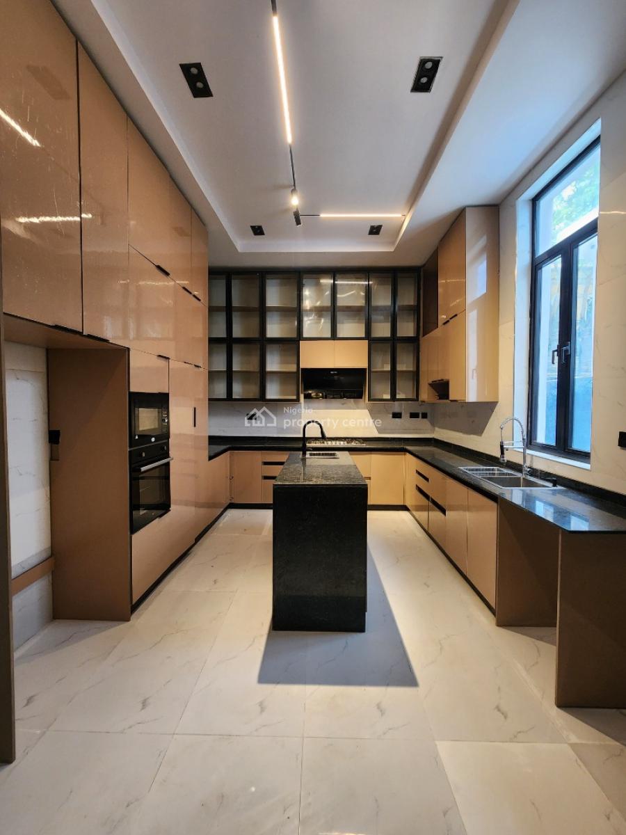 Luxury 5 Bedroom Fully Detached Duplex with Bq, Pool, Gym, Chevron, Lekki, Lagos, Detached Duplex for Sale