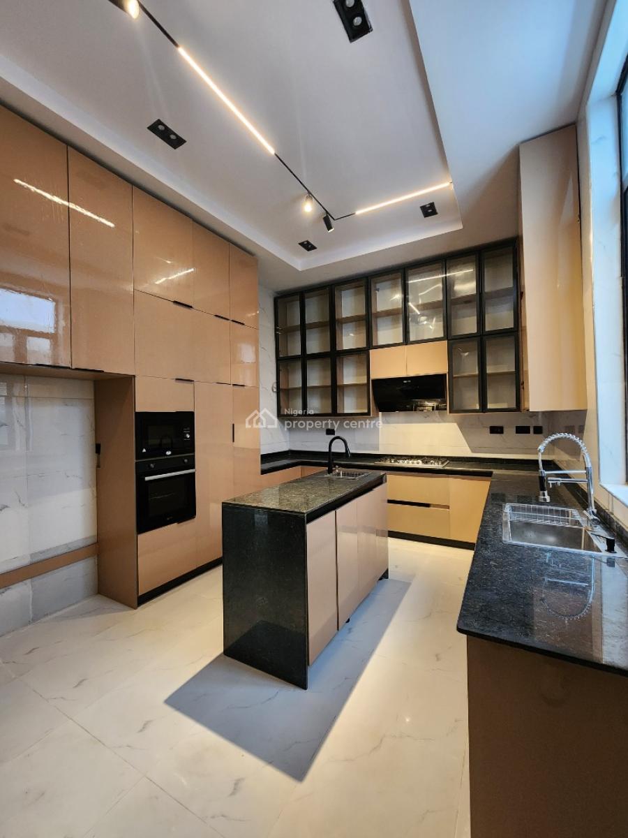 Luxury 5 Bedroom Fully Detached Duplex with Bq, Pool, Gym, Chevron, Lekki, Lagos, Detached Duplex for Sale