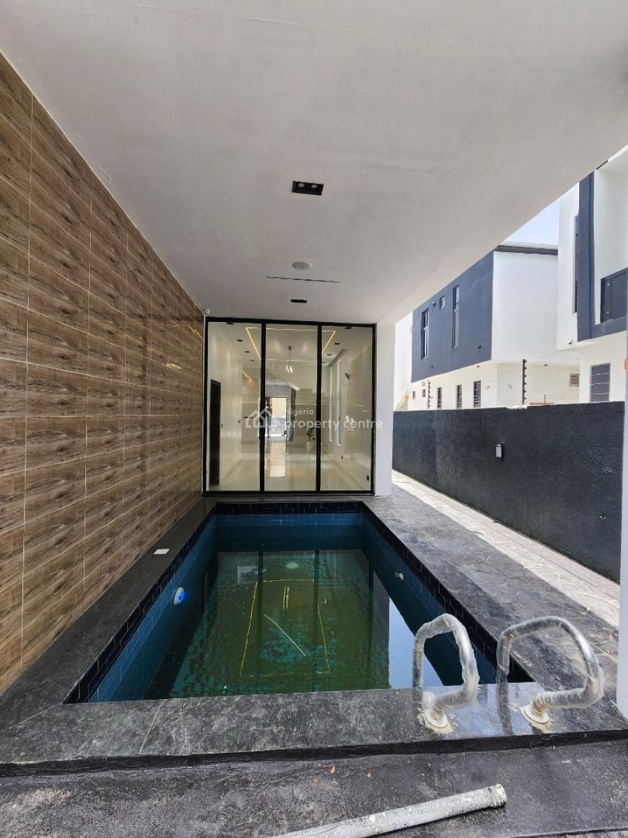 Luxury 5 Bedroom Fully Detached Duplex with Bq, Pool, Gym, Chevron, Lekki, Lagos, Detached Duplex for Sale