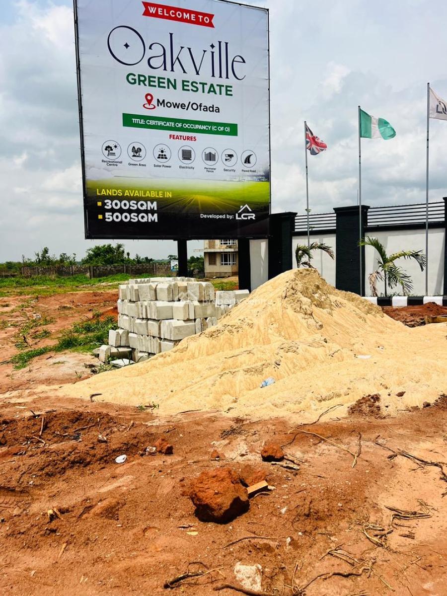 Affordable Verified Titled Land in a Serene and Secured Estate, Mowe Ofada, Ogun, Land for Sale